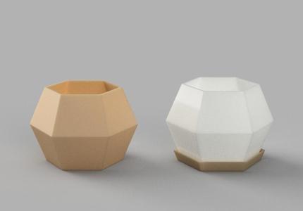 Hexagon Planter Recreation with Base