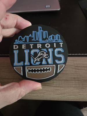 Detroit Lions Coaster