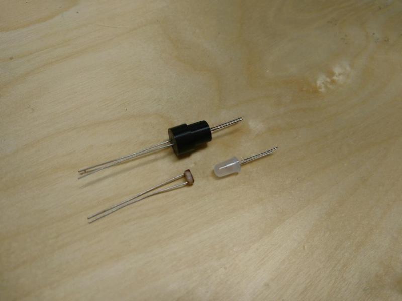 Optocoupler Vactrol for LDR and 5mm LED