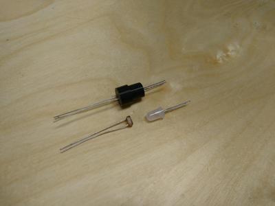 Optocoupler Vactrol for LDR and 5mm LED