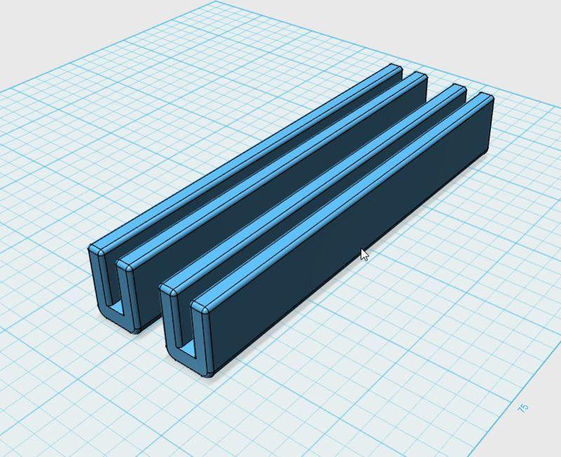 Hand protection grip for Renkforce RF 1000 3D Printer.