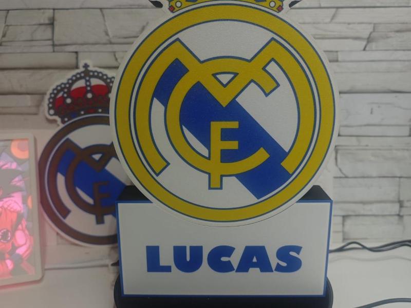 Custom Real Madrid Lamp