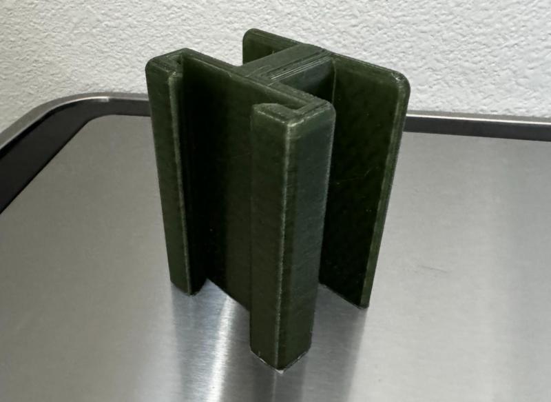 Cord organizer for back of VESA TV mount