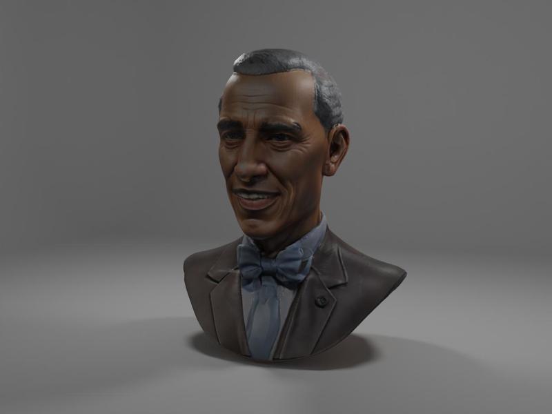 barack obama bust