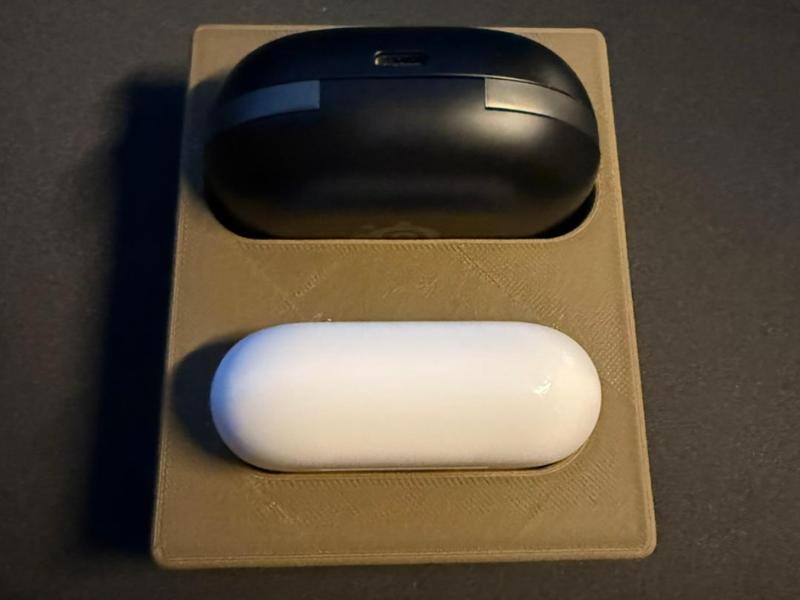 Dual Case Holder for GameBuds and AirPods Pro