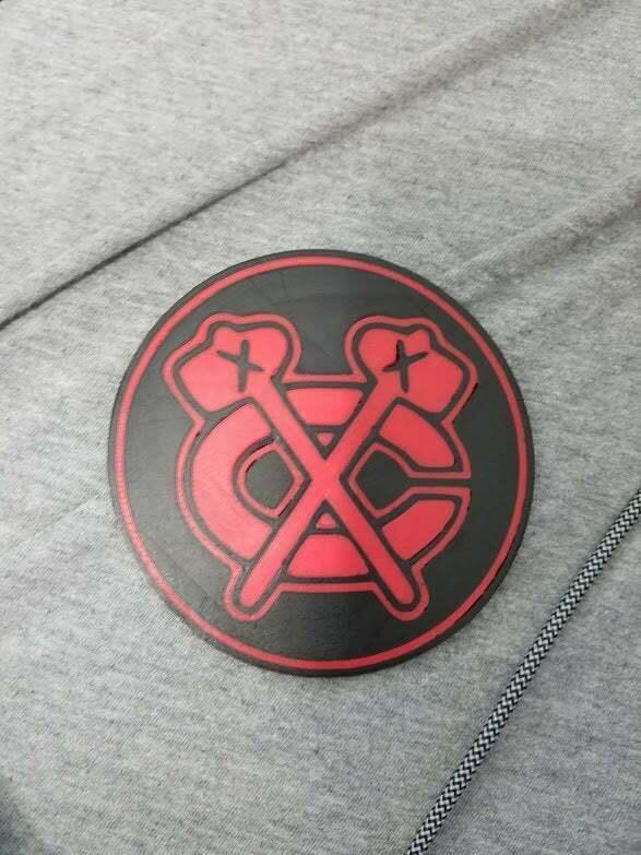 Blackhawks Coaster (Dual Extrusion)