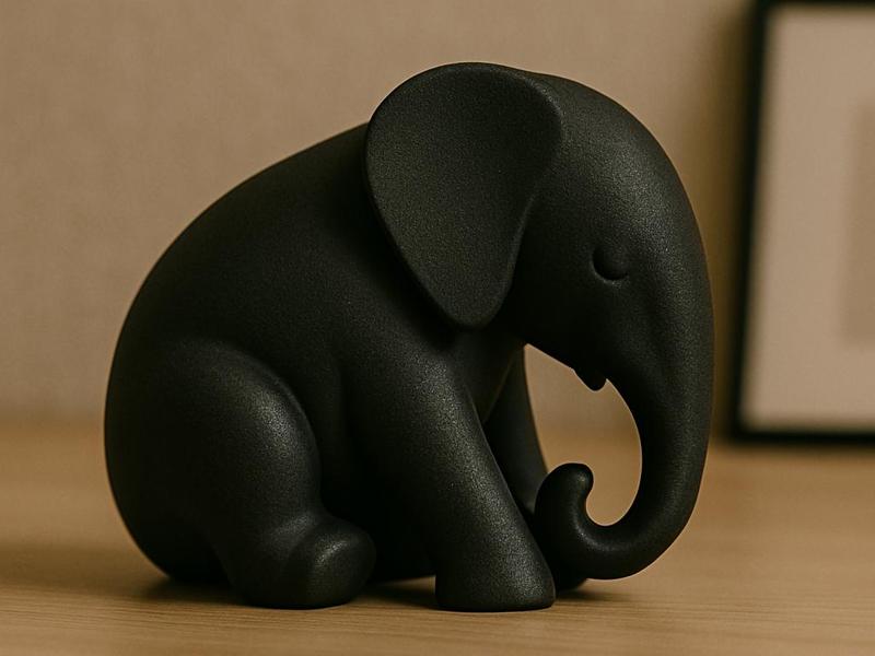 Handmade Elephant Statue – Unique Gift Idea