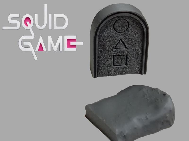 Squid Game Flying stone