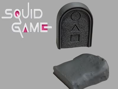 Squid Game Flying stone