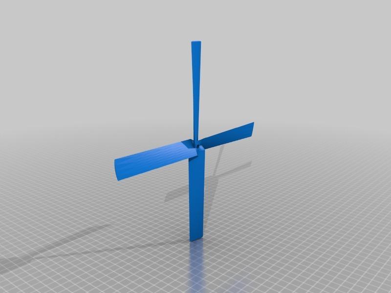 4 bladed propeller