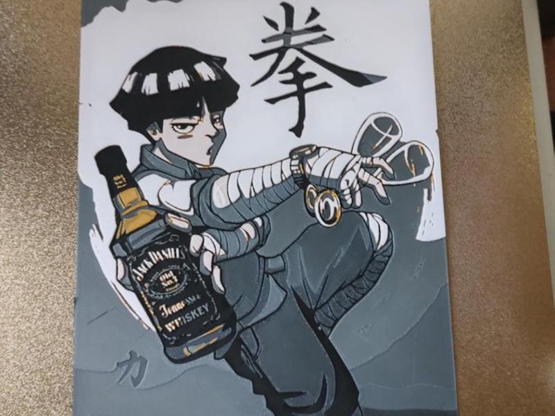 rocklee naruto jack daniels