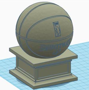 basket ball trophy