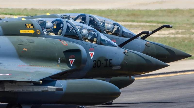 9-model Dassault Mirage and Rafale fighter jet and bomber collection, France, 3D printed model
