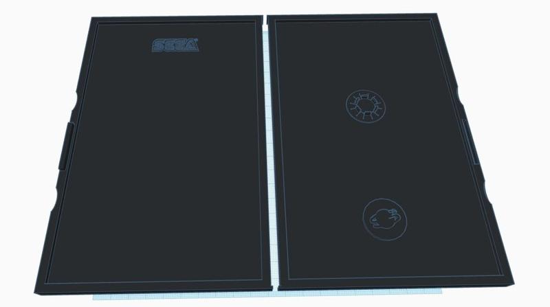 sega saturn cd case