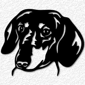 dachshund wall art weenie dog wall decor 2d art