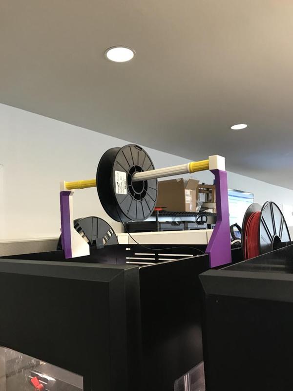 Z18 Spool holder with printed rod