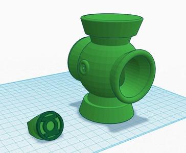Green Lantern and Green Power Ring