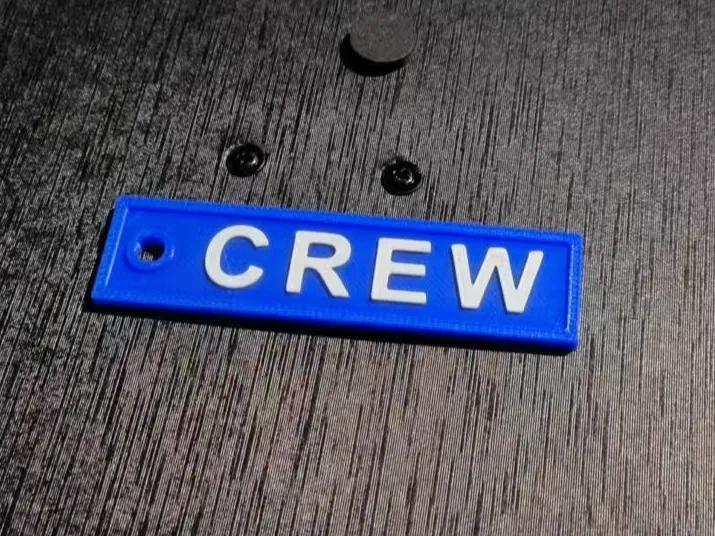 Aviation Keychain 【CREW】