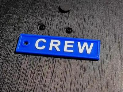 Aviation Keychain 【CREW】