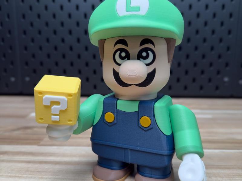 Chunky Luigi Kit (No Support, No AMS, No Glue)