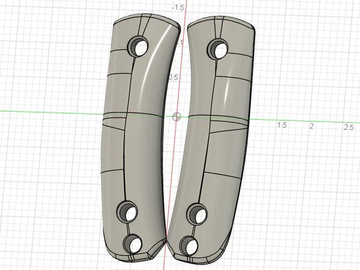 Lulu Fixed Blade Scales
