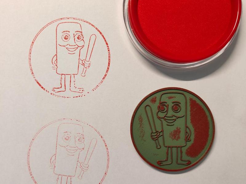 American Shan Hai Jing Seal Wooden Figure Tung Tung Tung Sahur