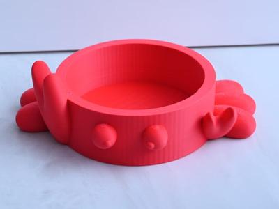Crab Storage Box Candy Box Inkstone Ashtray