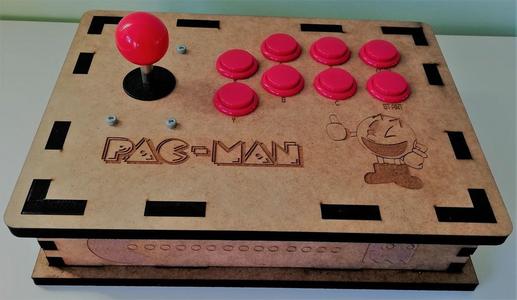 Joystick arcade compatible con Raspberry 