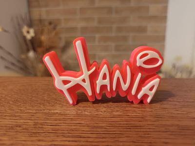 Hania Disney Name Sign Decorated Room child Birth