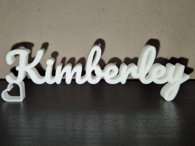 Kimberley Name Sign Display Decor