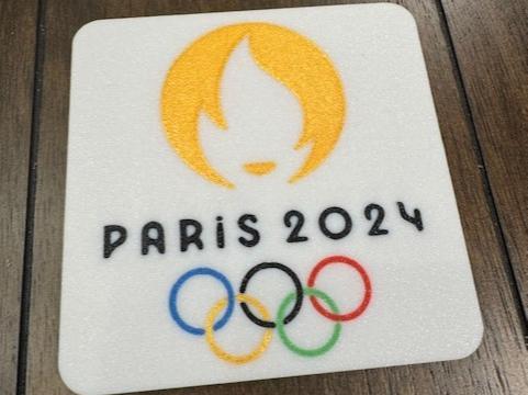 Paris 2024 Olympics Rings Coaster