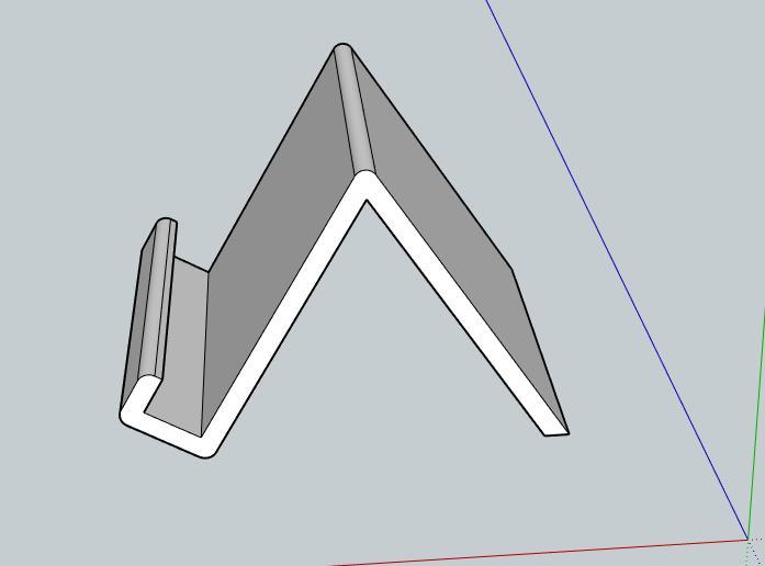 Business card holder Stylish and functional, square