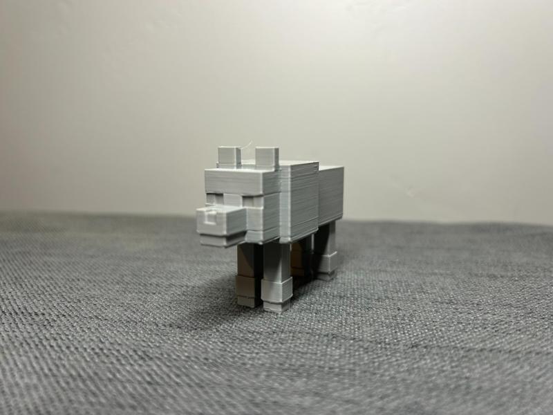 Wolf: Minecraft 002