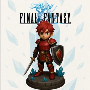 Warrior/fighter class from Final Fantasy I (1)