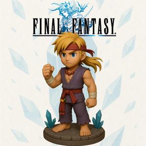 Monk/black belt class from Final Fantasy I (1)