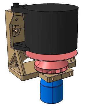Water turbine with 12VDC Generator 6-10l/s 10-30m 230-1150W