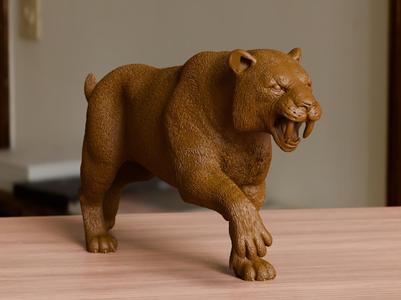 Saber-toothed cat (smilodon)
