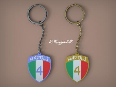 Keychain 4th scudetto