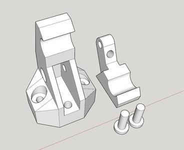 Screw driver clip holder