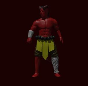 Tiefling Monk