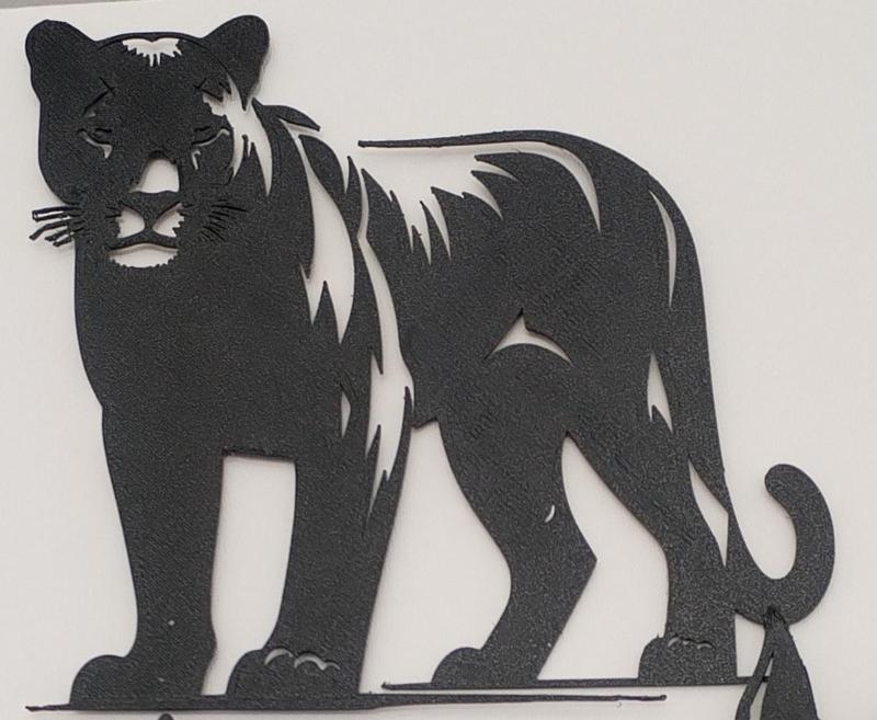 Wall Art  panther black panther