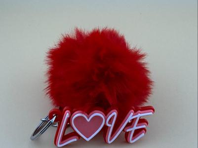 Valentine's Day "LOVE" Keychain 