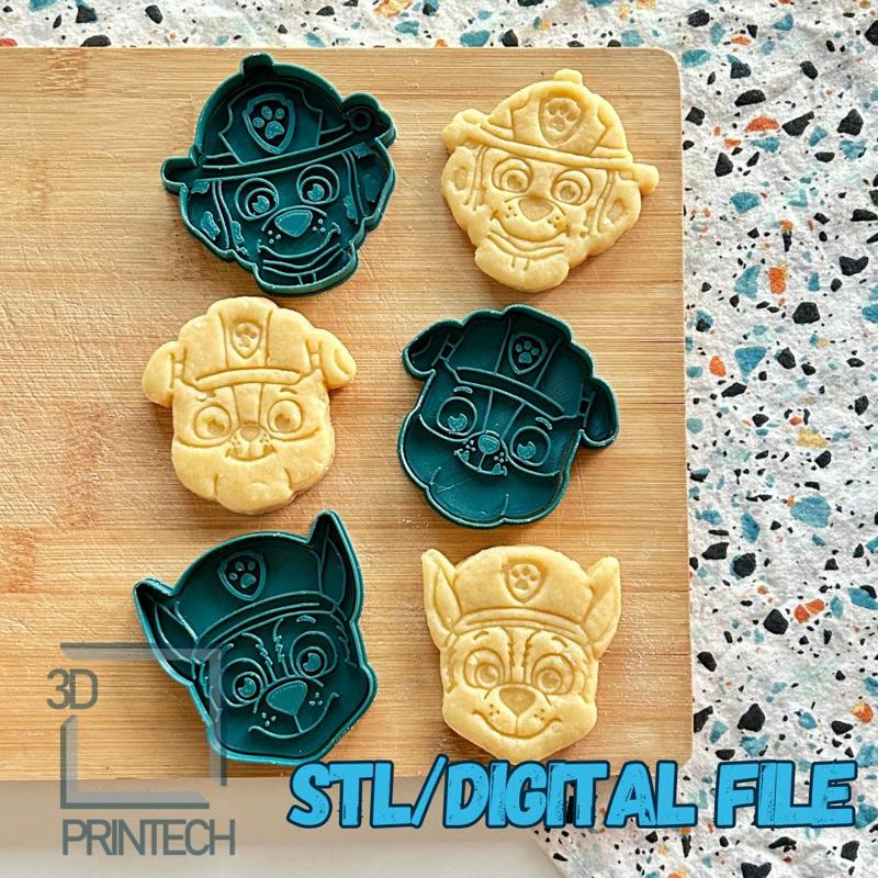 Paw Patrol cookie cutter set 🐾