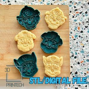 Paw Patrol cookie cutter set 🐾