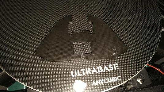 Anycubic kossel linear plus drive belt Lower cover - 2 cable slots