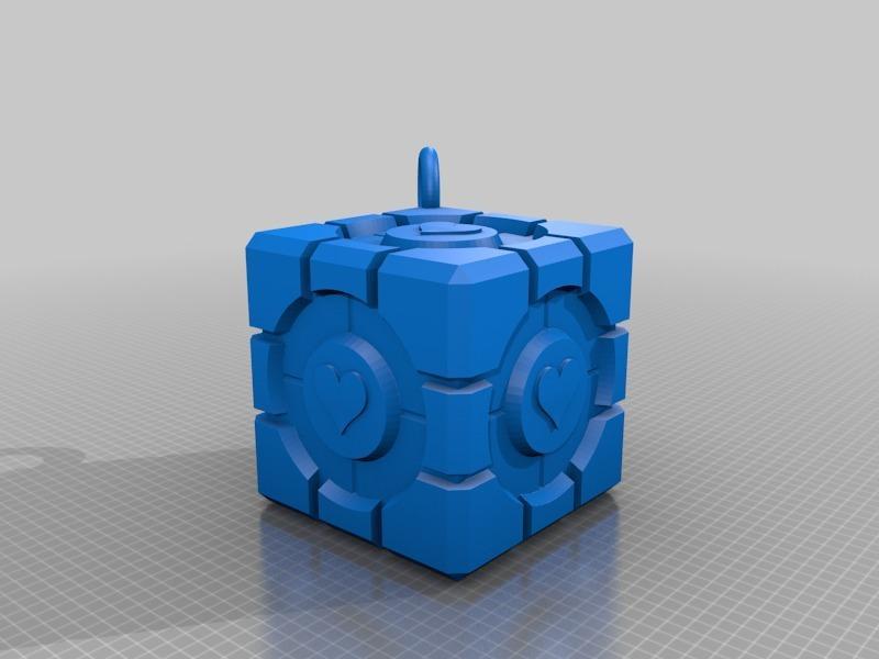 Companion Cube Pendant