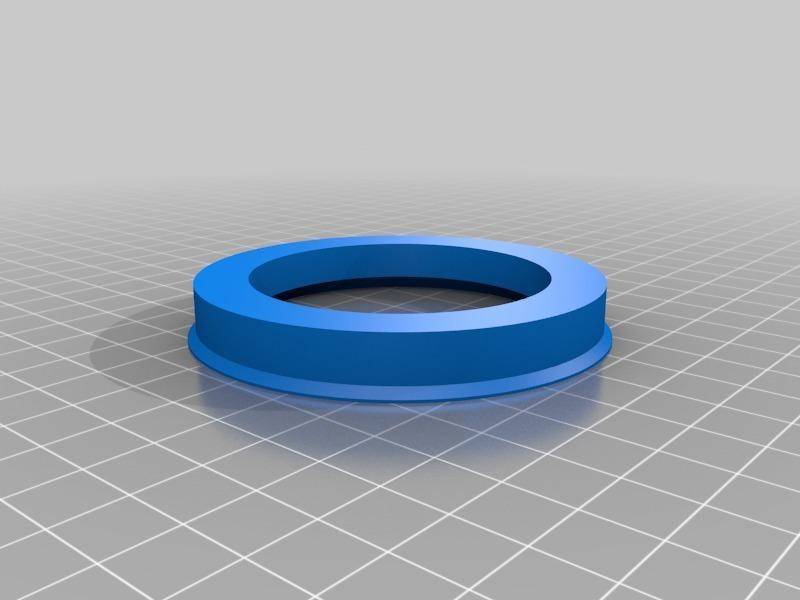 CAR RIM CENTERING INSERT FOR AFTERMARKET RIMS