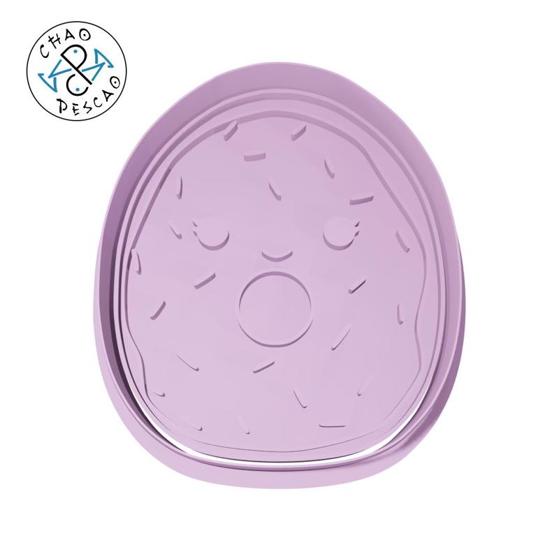 doughnut with sprinkles  -  Squishmallows - Cookie Cutter - Fondant - Polymer Clay