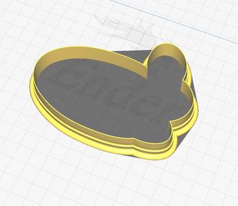 4 inch Bunny Cookie Cutter