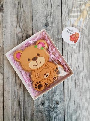 Mother Day - Mom teddy bear cookie cutter